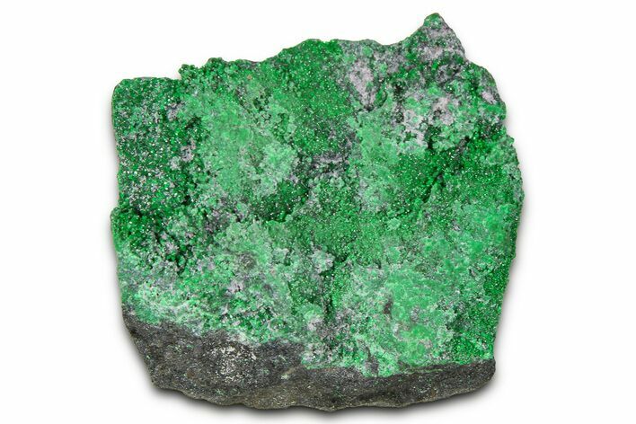 Sparkling Green Uvarovite Garnets - Russia #380028